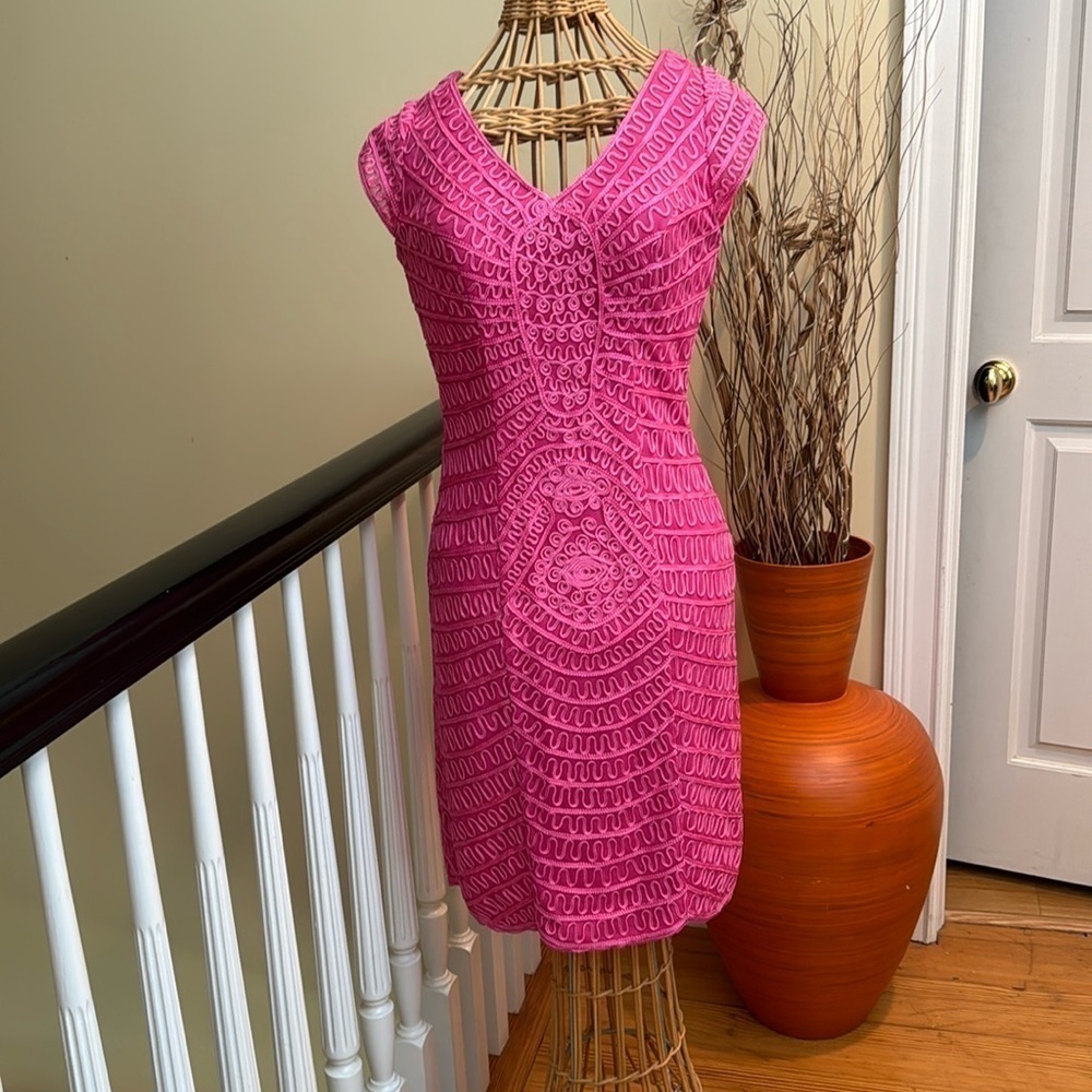 Sue Wong pink dress
